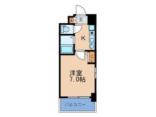 ラナップスクエア東天満(303)の物件間取画像